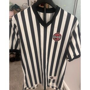 IAABO Men's Basketball Official Referee Shirt XL | Cliff Keen | Sewn Patches USA